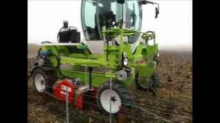 Test tracteur enjambeur électrique T4E Kremermp4 [upl. by Sacram]