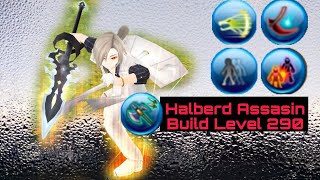 Build Halberd Assasin Level 290  Toram Online [upl. by Schwinn619]