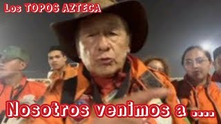 LOS TOPOS AZTECA MEXICANOS EN ESPAÑA  VENIMOS A AYUDAR [upl. by Ennaeirrac184]