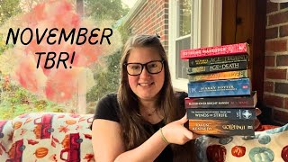 An Ambitious November TBR  It’s Time for Me To Catch Up on Readalongs [upl. by Ynatsed360]