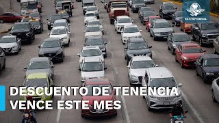 Descuento del 100 en Tenencia vehicular vence el próximo 31 de marzo [upl. by Slen]