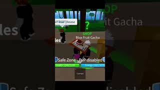 Man screw gambling credits  raxdflipnote shorts roblox bloxfruits [upl. by Evoy]