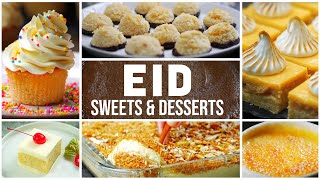 7 Easy Eid Sweets amp Desserts Recipes  Eid Table Recipes  EID SPECIAL  Eid Sweets Recipes [upl. by Rebmac788]