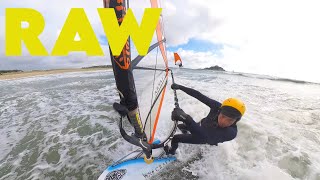 Windsurfing Cornwall Marazion Beach March1st2024 [upl. by Naired]