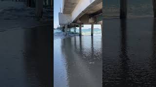 Secret Spot 🎥 Under Belmont Veterans Memorial Pier🌊 [upl. by Mcloughlin]