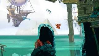 Rayman Origins quotPirates Treasurequot Treasure Chase [upl. by Dorehs]