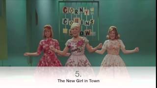 Top 10 Hairspray Songs [upl. by Proudman]