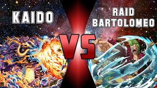 OPTC  KAIDO VS RAID BARTOLOMEO  F2P SUBS [upl. by Secilu268]