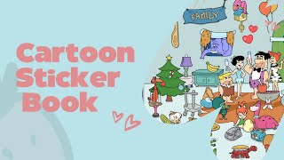 Cartoon Sticker Book  Fred  s Secret [upl. by Oibesue347]