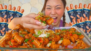 MUKBANG KANZLER SOSIS OSENG BAWANG MERAH VIRAL SEPANCI  😱 [upl. by Heida678]