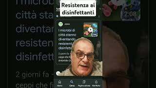 Resistenza batteri ai disinfettanti [upl. by Meeharbi]