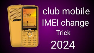 Club mobile IMEI change code 💯 club mobile invalid IMEI  Abdullah technique [upl. by Saylor]