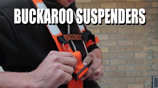 How to Attach and Adjust Buckaroo Suspenders [upl. by Eurydice577]