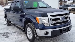 2014 Ford F150 4x4 SuperCrew XLT Review  Prince George Motors [upl. by Narok]