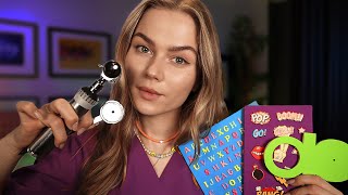 ASMR Fast Eye Exam Vision Test Eye Movement and Pupillary Responses [upl. by Giselle]