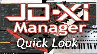 JDXI Manager  Quick Look  Editor for Roland JDXI Synthesizer [upl. by Llevert631]