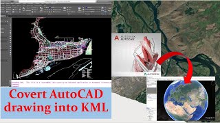 Lisp to Convert AutoCAD drawing to KML [upl. by Eal]