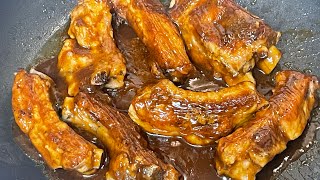 BABY BACK RIBS BARBECUE RIBS food foodie recipe [upl. by Adaran]