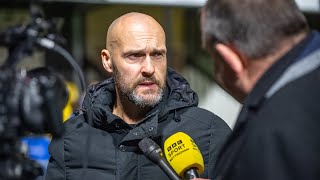 POSTMATCH  NOTTS COUNTY 13 HARROGATE TOWN  LUKE WILLIAMS [upl. by Ayalahs]