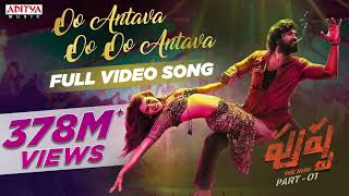 Oo Antava MawaOo Oo Antava Full Video Song  Pushpa Songs  Allu Arjun DSP Sukumar Samantha [upl. by Hashum]