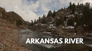 First Trip with the Fly Rod this YearSpring Fly Fishing on the Arkansas River near SalidaMarch2024 [upl. by Bax9]