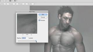 Photoshop Editing  Desaturate  High Pass  Moody [upl. by Fachanan]