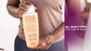 How To Use QEI Lightening Toning Lotion [upl. by Lehcear]