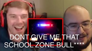 WingsOfRedemption Ticketed for driving in a school Zone and Hates All Cops [upl. by Doll]