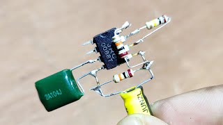 How To Make Mega Bass Booster Circuit Using 4558  Only Bass [upl. by Assillim155]