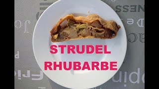 Le Strudel à la rhubarbe délicieux [upl. by Della418]