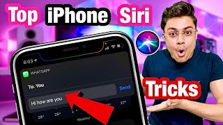 Top iPhone Siri Tricks in Hindi  iPhone Siri use Tricks [upl. by Carrel]