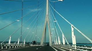 Traversée du pont de normandie [upl. by Nettle592]