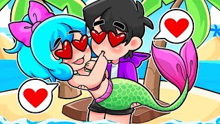 ¡ME ENAMORO DE UNA CHICA SIRENA EN MINECRAFT 😱💖 TENGO UNA CITA EN LA PLAYA 😍 SRJUANCHO ROLEPLAY [upl. by Adnuhs]