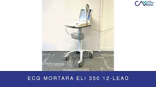 ECG MORTARA ELI 350 12 PISTES [upl. by Valenka]