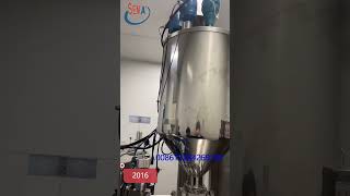 Toothpaste facial cleanser and other tube filling machines [upl. by Anirtek319]