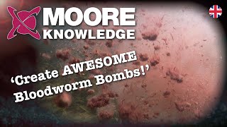 Create MEGA Bloodworm Bait Bombs  Carp Fishing TV [upl. by Michaeline]