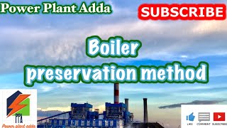 Boiler preservation  Boiler preservation method [upl. by Cymbre]