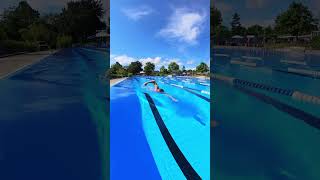 Easy freestyle swimming with a two beat kick swimming [upl. by Nahej]