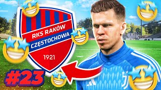 TRANSFER SZCZĘSNEGO DO RAKOWA KARIERA MENADŻERA 23 FC 24 [upl. by Chun892]