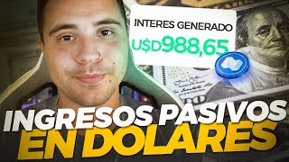 INGRESOS PASIVOS🔥 DIA a DIA EN DOLARES con NEXO  Joven Inversor [upl. by Stevenson]