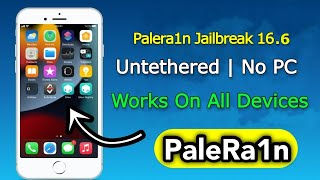 Jailbreak iOS 166 Untethered No Computer  Palera1n Jailbreak 166 Untethered [upl. by Sidalg266]