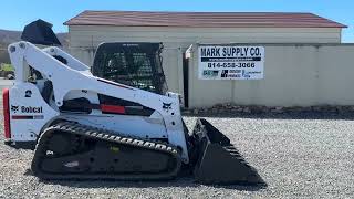 2015 Bobcat T870 Rubber Track Skid Steer Loader High Flow Joy Stick 100HP Loader For Sale Nice [upl. by Mieka]