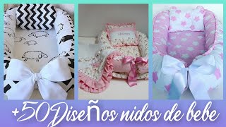 Nidos de bebe 50 DiseñosCuna portátil nidosbebe cuna [upl. by Morris]