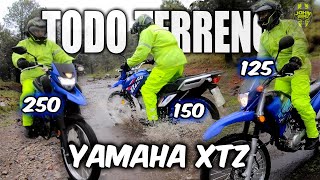 Serie XTZ de Yamaha  el Segmento más VERSATIL Ciudad y Off Road  XTZ 125 XTZ 150 y XTZ 250 Lander [upl. by Sherlock629]