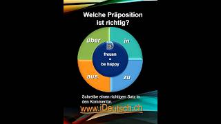 iDeutschch  Verben mit Präposition deutschlernen یادگیریآلمانی german المانی [upl. by Mcgee]