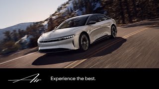 Experience the Best  Lucid Air  Lucid Motors [upl. by Eniwtna156]