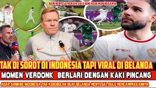 LAKUKAN AKSI HEROIK VERDONK JADI TRENDING 1DI BELANDA BAHKAN SAMPAI BELANDA NGOMONG BEGINI❓ [upl. by Jonie]