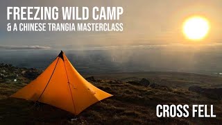 Freezing Wild Camp on Cross Fell amp a Chinese Trangia Masterclass [upl. by Portie]