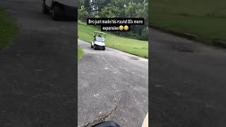 This Might Be The Biggest Golf Cart Fail Ever [upl. by Vinson791]