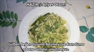 FESLEĞENLİ SOS  Pesto Sos [upl. by Yarased214]